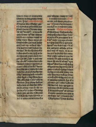 Missale Benedictinum (Fragment)