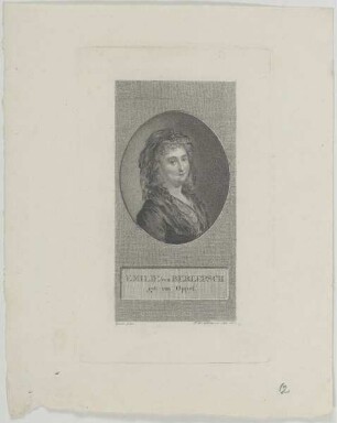Bildnis der Emilie von Berlepsch