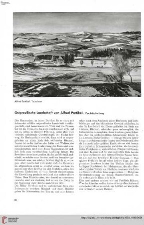 55: Ostpreußische Landschaft von Alfred Partikel