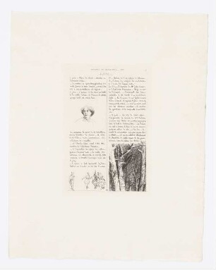 Juin, Blatt 15 der Folge "Annuaire des beaux-arts 1876"