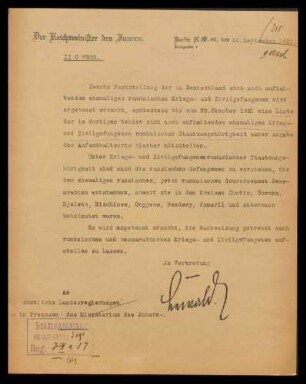 Alliierte Kriegsgefangene in Deutschland, deren Rücktransport und Übergabe