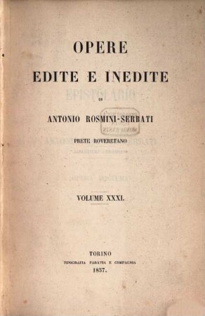 Epistolario, 1