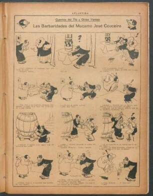 Las barbaridades del mucamo José Couceiro : Cuentos del tío y otras yerbas