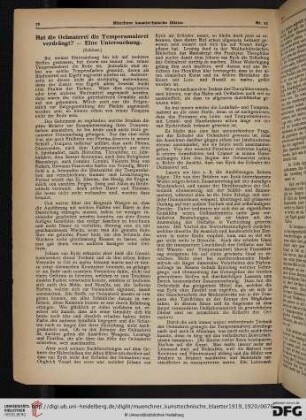 16: Hat die Oelmalerei die Temperamalerei verdrängt?, [2] : eine Untersuchung