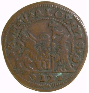 Münze, Soldo, 1735 - 1741