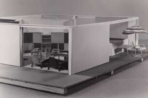 XI. Triennale Mailand, Deutscher Pavillon, Modell
