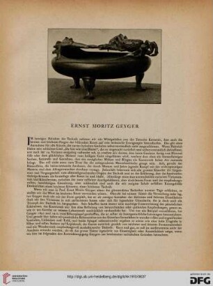 Ernst Moritz Geyger
