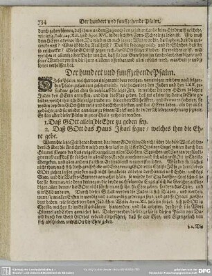 Der hundert und funffzehende Psalm