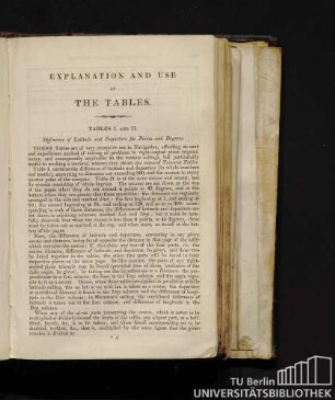 Explanation and use of the tables.