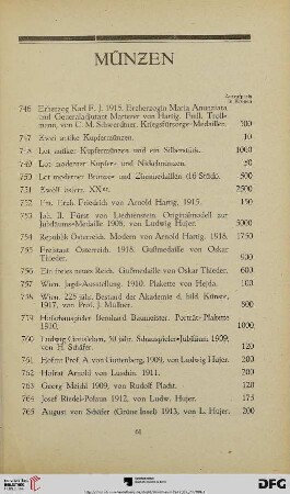 Münzen (Nr. 746-777)
