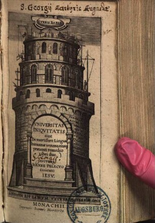 Universitas Iniqvitatis siue De mortifero Linguae humanae veneno : eiusq[ue] praesenti remedio Libri duo