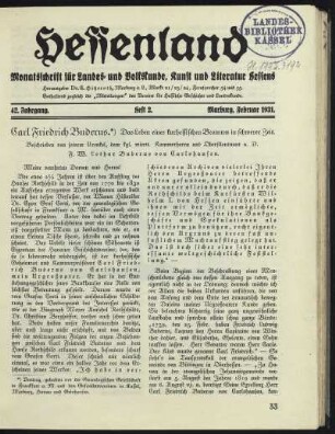 Heft 2, Februar 1931