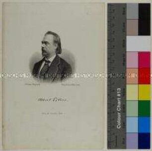 Porträt des Sängers und Komponisten Albert Eilers