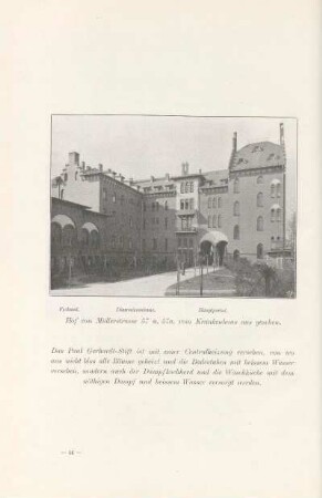 Hof von Müllerstrasse 57 u. 57a [...]