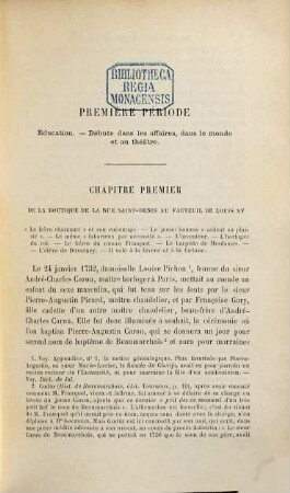 Beaumarchais et ses oeuvres : Précis de sa vie et histoire de son esprit d'après des documents inédits. Avec un portrait et un fac-similé par Eugène Lintilhac