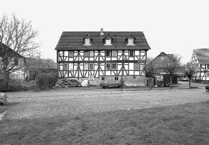 Fachwerkwohnhaus; Kaufungen, Mittelstraße 19