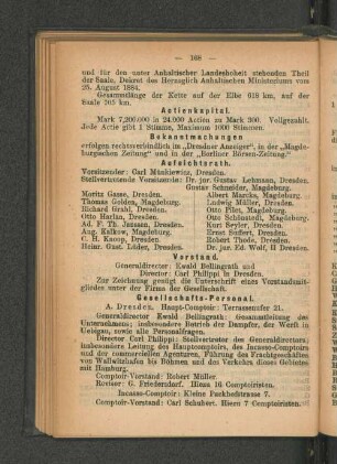 Gesellschafts-Personal.