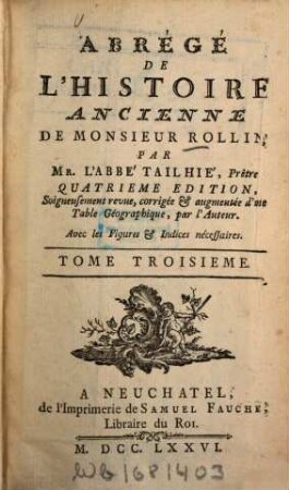 Abrégé de l'histoire ancienne, T. 3