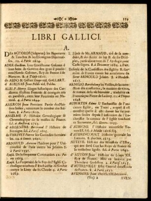 Libri Gallici.