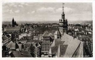 Leipzig : Nikolaikirche, Blick auf die Stadt