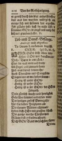 Lob- und Danck-Gesänge. - Vom Christlichen Leben und Wandel.