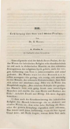116-132 Erklärung des 8ten und 90ten Psalms