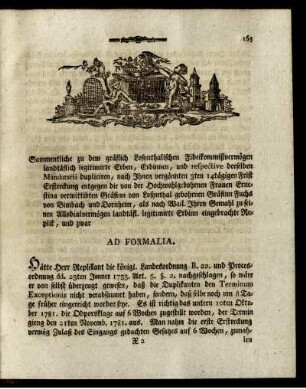 Ad Formalia.