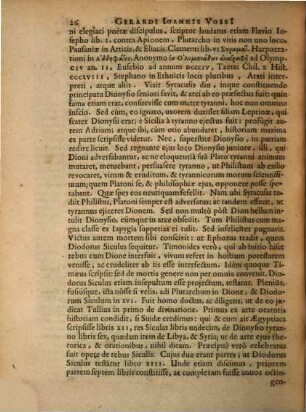Gerardi Ioannis Vossii De Historicis Graecis Libri IV