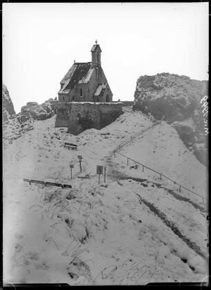 Bayerische Alpen, Wendelsteinkircherl auf dem Wendelstein