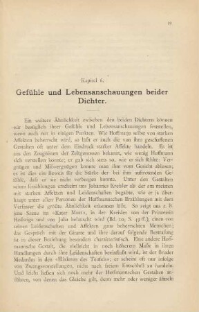 Kapitel 6. Gefühle und Lebensanschauungen beider Dichter