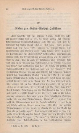 40-61 Glossen zum Gustav-Adolph-Jubiläum