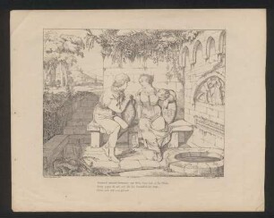 Hermann und Dorothea am Brunnen