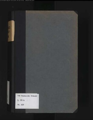 Gogerichtsregister Vogtei Hohenhausen