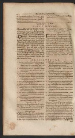 Constitutio XXIV.