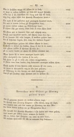 9. Aventüre wie Sifrit zu Wormz gesant wart