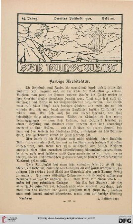 Farbige Architektur