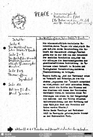 1985,Jan.: Peace