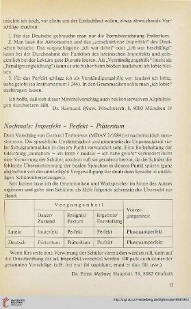 27: Nochmals: Imperfekt - Perfekt - Präteritum, [3]