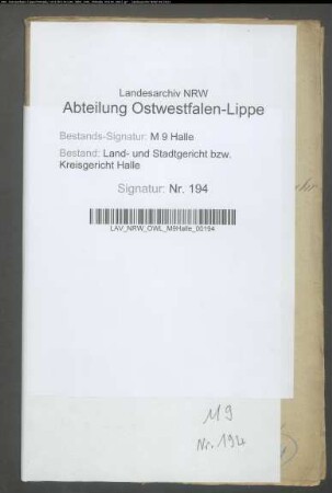 Sonstige: Landwehr, Marie Louise, geb. Heitland: