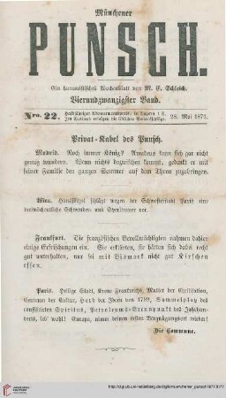 Nro. 22 (28. Mai 1871)