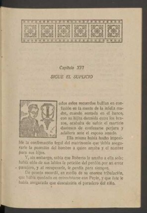 Capítulo XVI - Sigue el suplicio