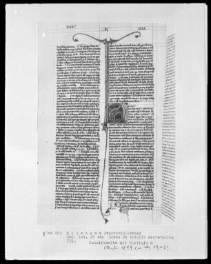 Summa de titulis decretalium aus Kloster Kaisheim — Initiale H, Folio ?