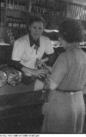 Neugersdorf. VEB Buntweberei und Färberei Neugersdorf, Februar 1953