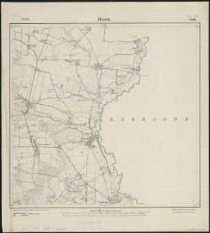Meßtischblatt 2496 : Olobok, 1911 : Olobok. - Aufn. 1886, hrsg. 1888, bericht. 1911. - 1:25000. - [Berlin]: Reichsamt für Landesaufnahme, 1911. - 1 Kt.