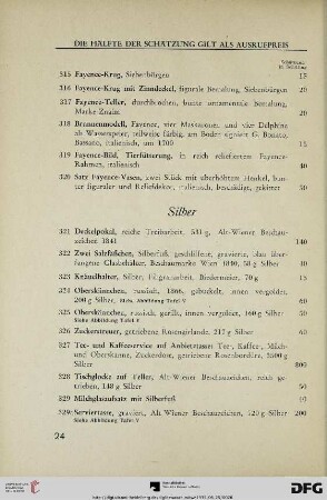 Silber (Nr. 321-364)