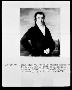 Bildnis des Abraham Frowein