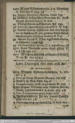 Libri Theologiae thet. mor. erist. & [et]c.