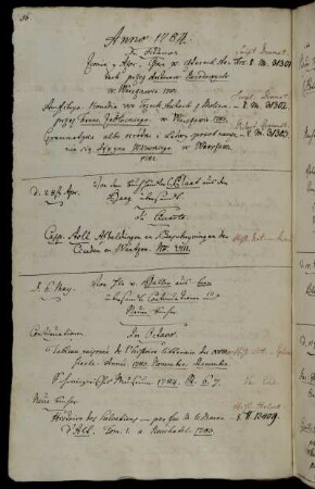 Von dem Buchhändler C. Plaat aus dem Haag übersandt. - Von Hhn v. Haller aus Bern übersandte Continuationen und Neuen Bücher. - Von Holland über Hannover.