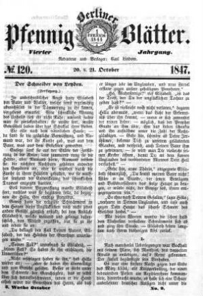 No. 120, 20. u. 21. October