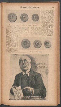 Monedas de aluminio